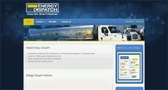Desktop Screenshot of energydispatch.com